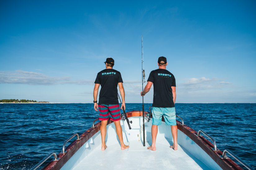 ika vuka namotu island casting boat fiji