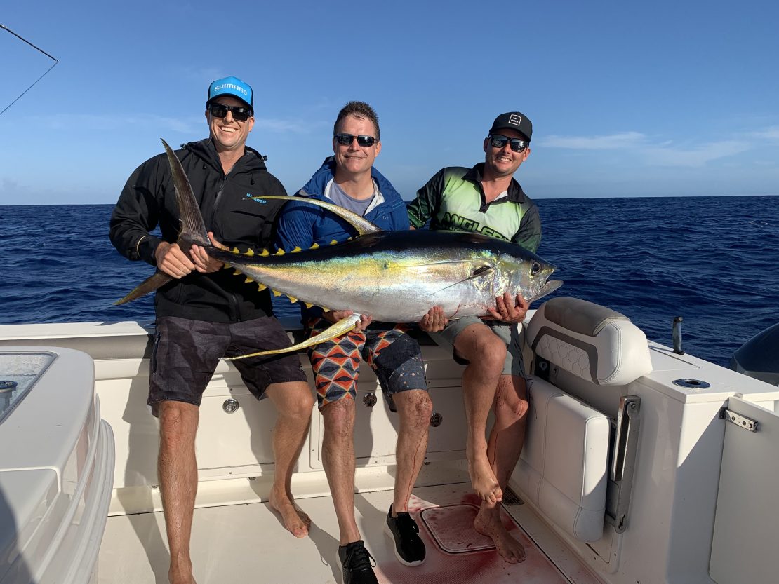 namotu island fishing yellowfin fiji