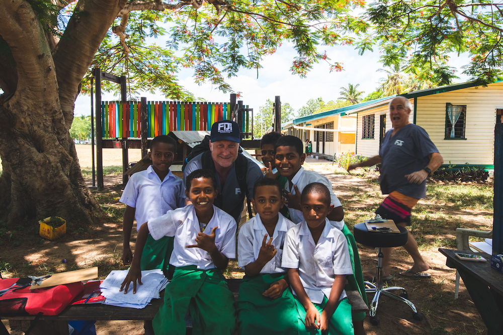 Fiji DMF founders in Solevu village