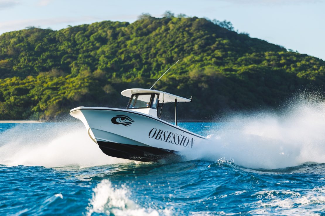 charter fishing on namotu's obsession