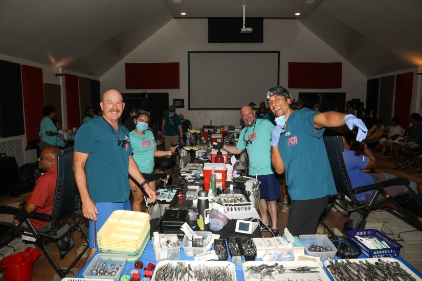 the setup at musket cove