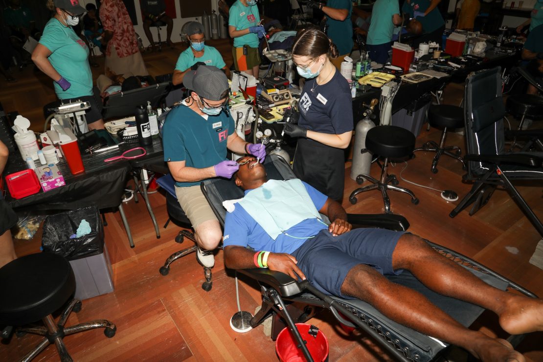 treating fijian patients at musket cove